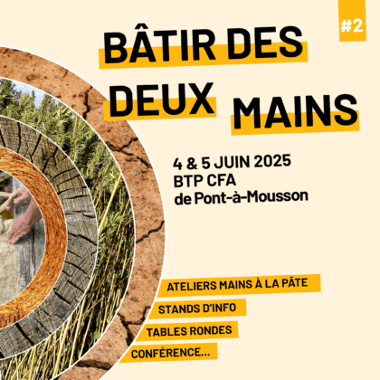 04-05/06/2024 – Bâtir des deux mains