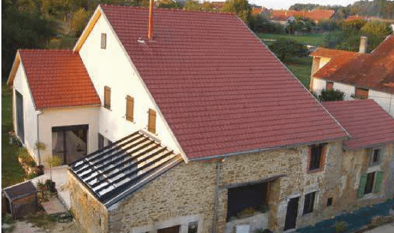 rénovation d'une ancienne ferme à Neuilly-l'Evêque